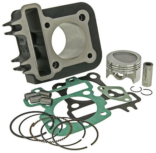Cilinder 80cc Polini Aprilia 4T / Derbi 4T / Piaggio 4T / Vespa 4T / Malaguti 4T (2v Motoren) Giertijzer 140.0202