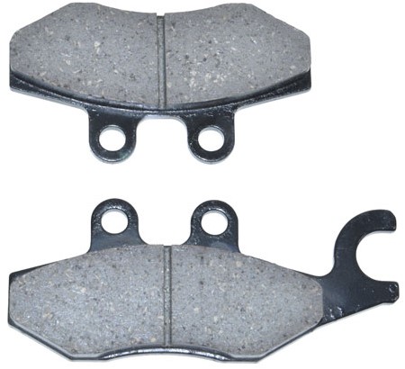 Remblokset Origineel voor Piaggio MP3 300 achterzijde Heng Tong 665842