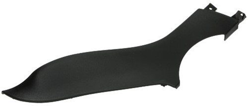 zijskirt verbindingsstuk piaggio mp3 zwart links origineel 653201400c