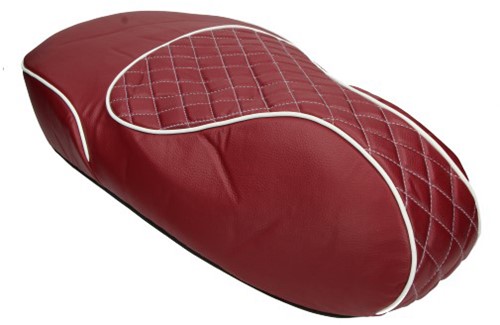 buddydek ruit rood witte bies vespa primavera / sprint