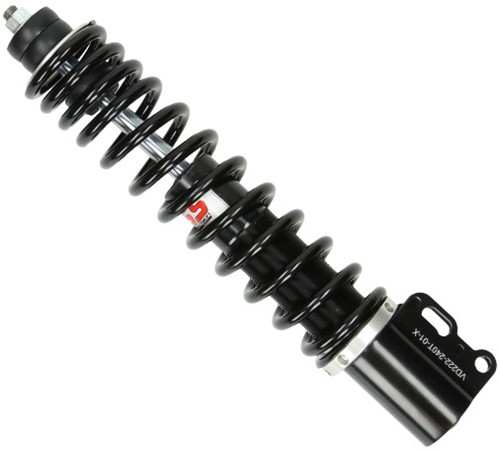 Schokbreker YSS Pro X Vespa GT / Vespa GTS / Vespa GTV 125 t/m 300 cc voorzijde 240mm Zwart