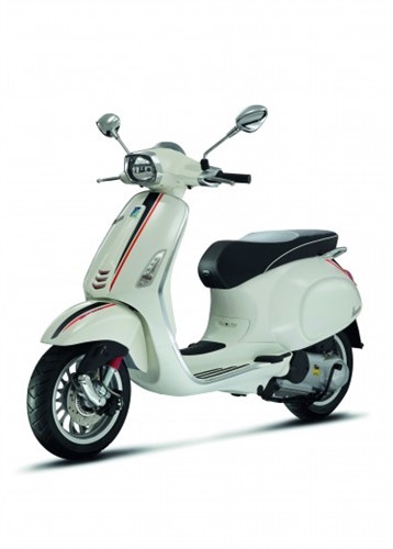stickerset voorscherm voorspatbord / achterscherm vespa primavera / sprint  antraciet / zilver origineel