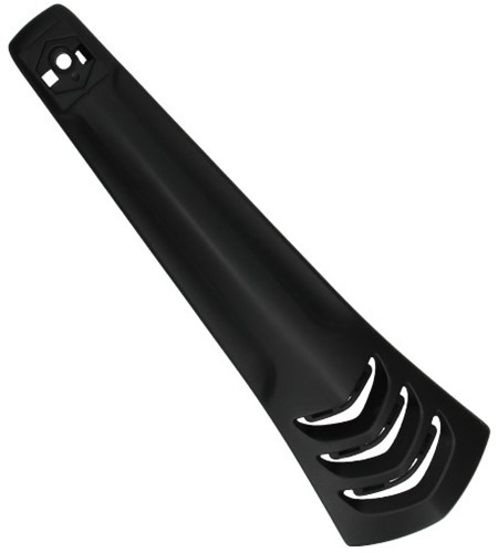 voorscherm midden vespa primavera / sprint zwart mat origineel 606089m
