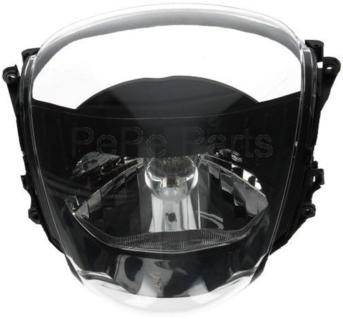 Koplampglas + Unit (+E-keur) Piaggio Zip 2000 2t / Zip 2000 4t Model Origineel
