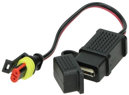 telefoon aansluiting USB oplader vespa primavera / sprint origineel 1d001377