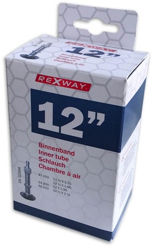 Fiets Binnenband 12inch 47/62-203 Hollandsventiel 32mm