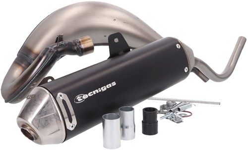 Uitlaat Tecnigas EVO E-Nox Steel Beta RR 50 Enduro / Beta RR 50 Enduro V.a 2012 - 2017 50 / 70cc Bovenlangs