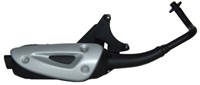 Uitlaat Tecno Piaggio 4T / Vespa 4T (2v motoren) Euro3