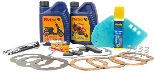 Onderhoudspakket groot Aprilia RS 50 / Derbi GPR 50 vanaf 2009 - 2013