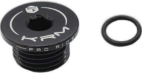 Olievuldop KRM Zwart Aprilia-RS4 50 / Aprilia-SX 50 / Derbi-Senda 50 R X-Treme / Derbi-Senda 50 SM Racing / Gilera-SMT 50