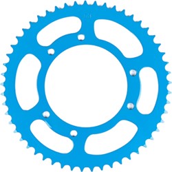 Achtertandwiel 53T Blauw voor Derbi-Senda 50 R X-Treme / Derbi-Senda 50 SM X-Treme / Rieju MRT 50 / MBK-X-Limit 50 / Rieju SMX / Rieju MRX 