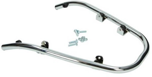 sierbeugel voorspatbord  Vespa S / vespa LX 50 / vespa LXV - chroom Made in Italy