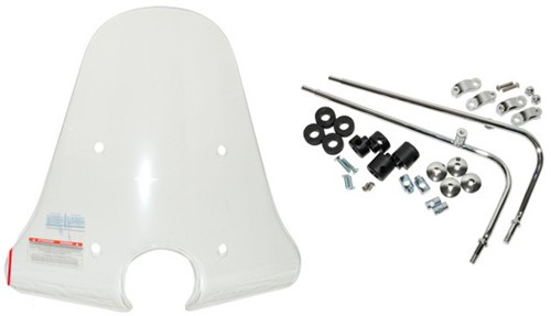 Windscherm Vespa LXV + Montageset Hoog Helder Origineel 624845