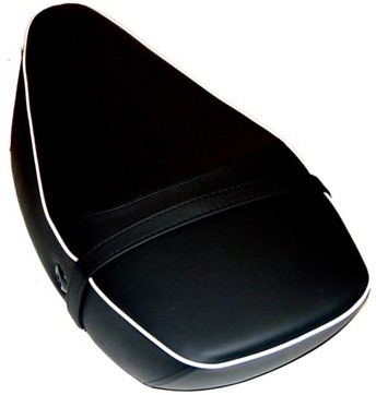 buddyseat 2-pers. vespa S zwart origineel 65428500an
