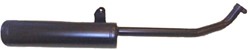 Uitlaat Tecno Vespa Citta Flens 22mm (Standaard Model Snel)