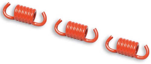 Koppeling Trekveer Set Rood Malossi Minarelli Horizontaal 105mm 3-delig 299604B