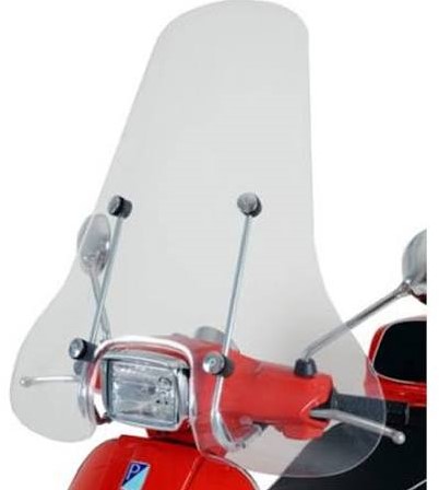 windscherm hoog + bevestiging set vespa S origineel 654308