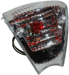 achterlicht piaggio fly 2t / piaggio fly 4t RST transparant glas