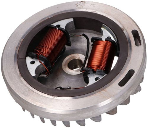 Onsteking Vliegwiel + 2 Spoelen Vespa Citta / Vespa Si / Vespa Ciao / Vespa Bravo