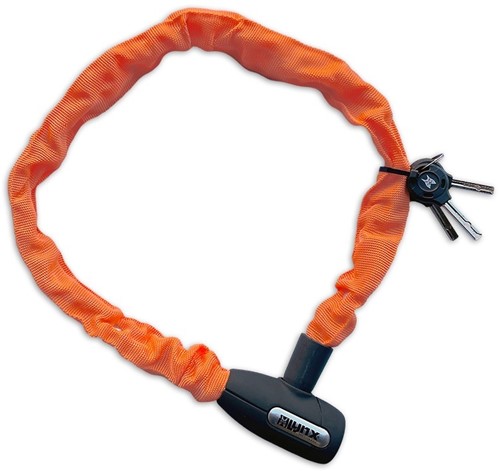 Fiets Kettingslot Lynx Cityline 85 cm x 5.5mm Oranje