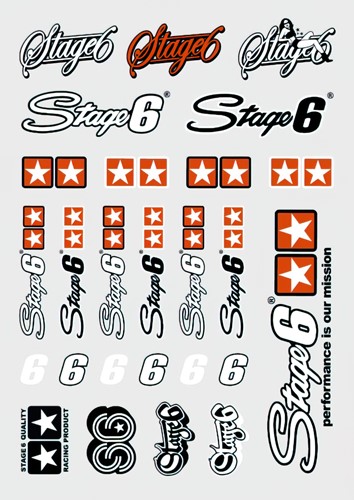Sticker Set Stage6 - 26 Delig - A3