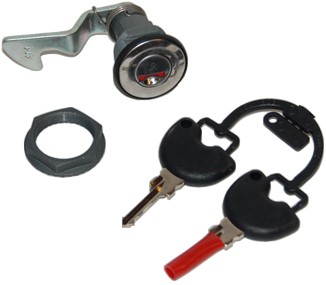 Topkoffer Slot + Sleutel Piaggio Fly / Vespa LX 50 Origineel 602884m