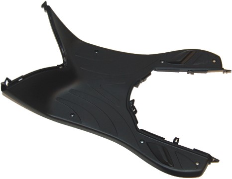 voetplank piaggio fly t/m 2012 zwart origineel 621985000c