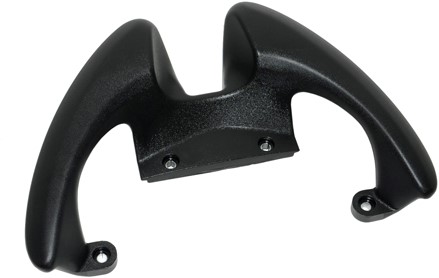 achterspoiler piaggio fly t/m 2012 zwart origineel 621994000c