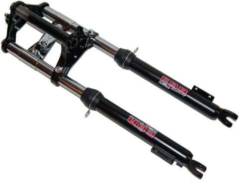 voorvork puch maxi standaard lengte - zwart - EBR