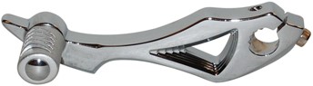 Kickstarterpedaal Chroom (Tribel) Vespa Lx 4t / Piaggio Zip 2000 / Vespa Primavera / Vespa Sprint / Lxv / Vespa S 4t / Derbi Boulevard 50 Dmp