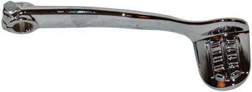 Kickstarterpedaal Chroom Vespa Lx 4t / Piaggio Zip 2000 / Vespa Primavera / Vespa Sprint / Lxv / Vespa S 4t / Derbi Boulevard 50 Originele Kwalteit