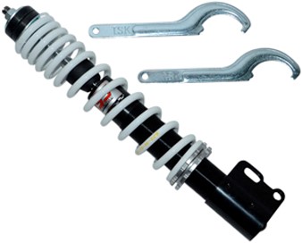 Schokbreker YSS Pro X Vespa Cosa 125cc 265mm Zwart