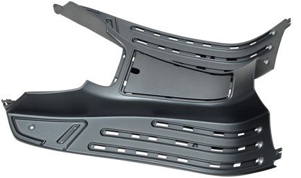 treeplank vespa lx/ vespa s grijs titanio 742/ B origineel 62212440ez