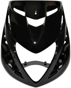 Voorscherm / Voorkap DMP Piaggio Zip SP 2000 - Glans Zwart - 