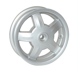 achterwiel vespa LX 50 / vespa LXV / vespa S origineel zilver 58580r