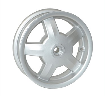 achterwiel vespa LX 50 / vespa LXV / vespa S origineel zilver 58580r