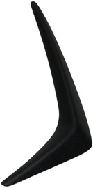 Voorscherm Stootrand Rechts Piaggio NEW Fly Na 2012 Zwart 673074000C