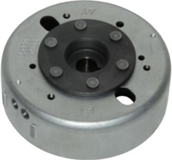 Vliegwiel voor Piaggio Zip 2000 4t / Aprillia Sport City 4t Vespa Primavera 4t 2v / Vespa Sprint 4t 2v / Piaggio Liberty 4t / Vespa Lx 50 4t / Piaggio Fly 4t / Malaguti Centro 4t / Vespa S