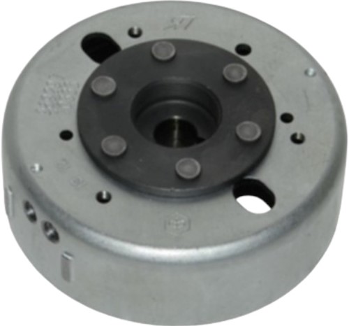 Vliegwiel voor Piaggio Zip 2000 4t / Aprillia Sport City 4t Vespa Primavera 4t 2v / Vespa Sprint 4t 2v / Piaggio Liberty 4t / Vespa Lx 50 4t / Piaggio Fly 4t / Malaguti Centro 4t / Vespa S