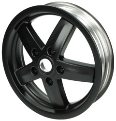 voorwiel vespa S v/a 2012 zwart mat origineel 58624r