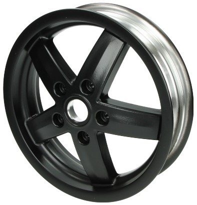 voorwiel vespa S v/a 2012 zwart mat origineel 58624r