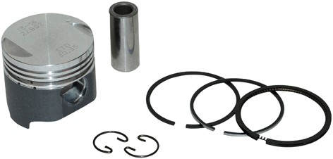 zuiger 50cc 39mm piaggio zip 2000 4T / piaggio liberty 4T / vespa primavera / piaggio fly 4T / vespa LX 4T (VERTEX) 2-kleppen motor