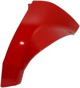 afdekkap duo-voetsteun vespa primavera / sprint rood dragon 894 links origineel 1b001011000