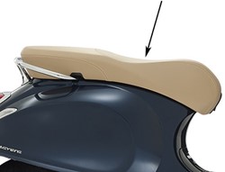 zadel / buddyseat vespa primavera / sprint creme origineel 1b000345000c2