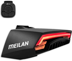 Fiets Achterlicht + Knipperlicht Laser Met afstandbediening USB X5