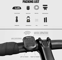 Fiets Achterlicht + Knipperlicht Cute EyE Met afstandbediening USB 