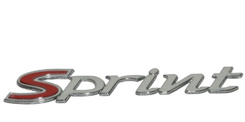 Sticker Zijscherm Vespa Sprint Woord Origineel 1pcs 1b000943
