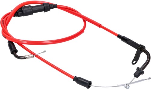 Gaskabel Doppler Rood voor Yamaha Booster / Bws vanaf 2004 T/m 2016