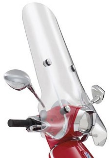 Windscherm Vespa Spring Hoog Helder inclusief montageset