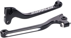 Remgreep set Doppler Zwart Derbi Senda 50 / Derbi Senda 50 R X-treme / Derbi Senda SM 50